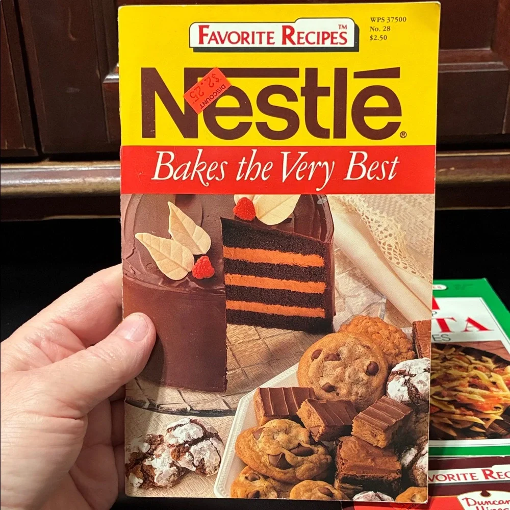Vintage four piece set of Favorite Recipes cookbooks